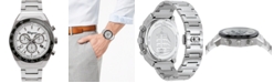 Salvatore Ferragamo Ferragamo Men's Swiss SLX Chronograph Stainless Steel Bracelet Watch 43mm